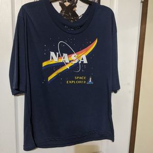 SALE Fifth Sun NASA Space Explorer 3/4 Sleeve Dolman Tunic T-shirt Extra Large